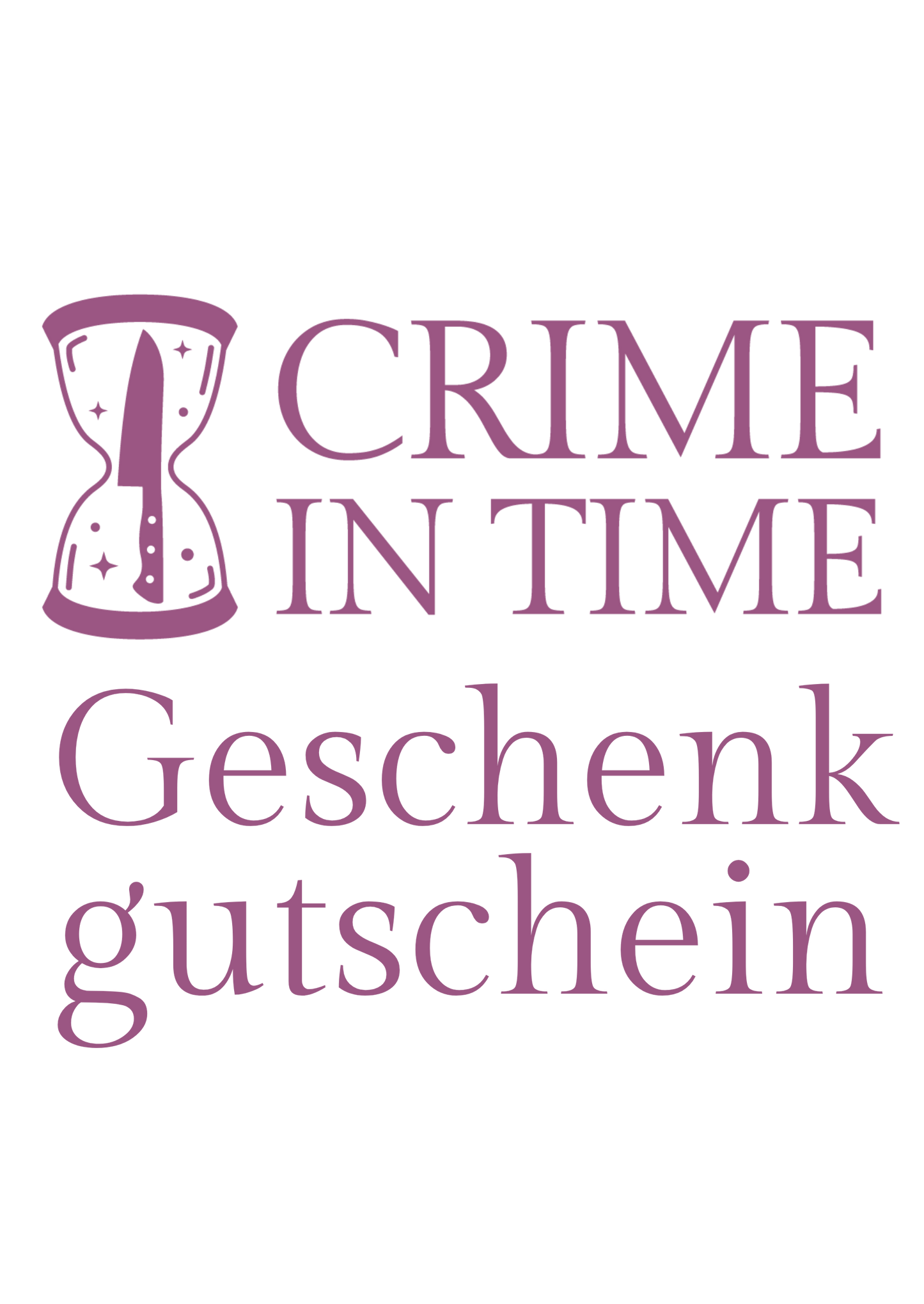 Crime in Time-Gutschein